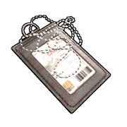 Gray ID Tag
