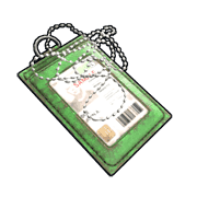 Green ID Tag