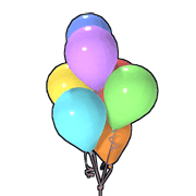 Clump of Latex Balloons