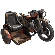 Motorbike With Sidecar