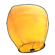 Sky Lantern - Orange