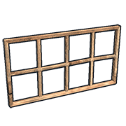 Wooden Window Bars