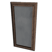 Wood Mirror Standing