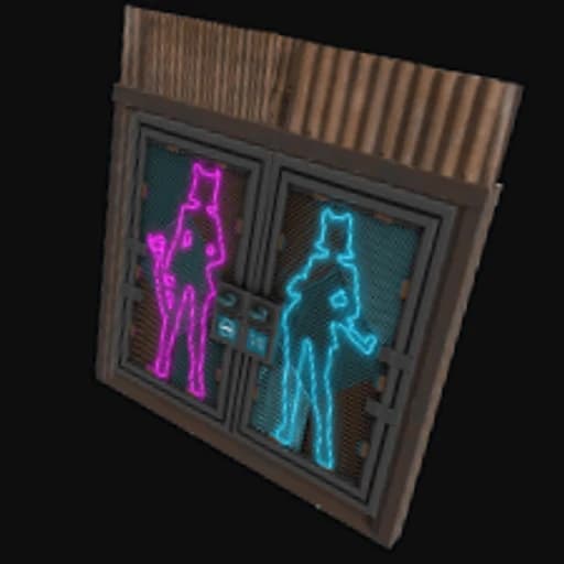 Beauty Industry Double Door