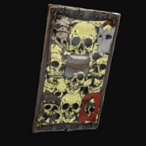 Dead Souls Wooden Door