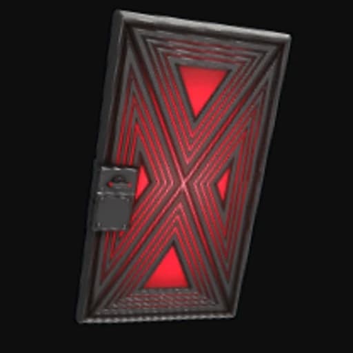 Evil Lair Metal Door