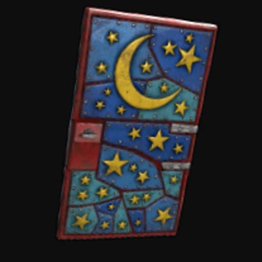 Night Sky Door