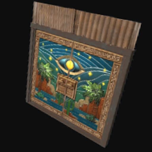 Oasis Sheet Metal Double Door