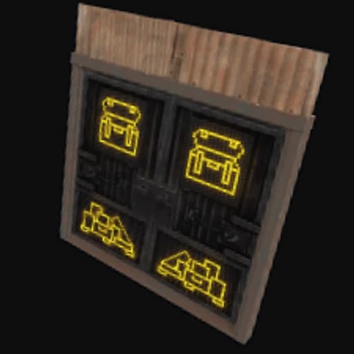 Storage Room Double Door