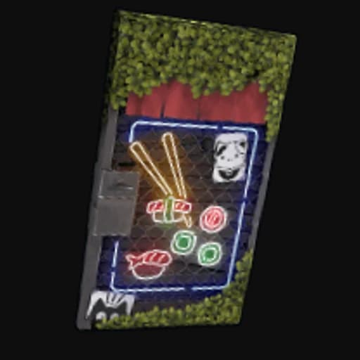 Sushi Sheet Metal Door
