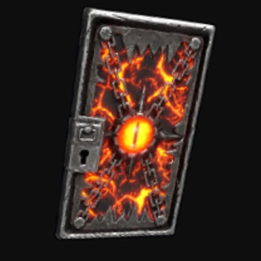 Watcher of Doom Metal Door