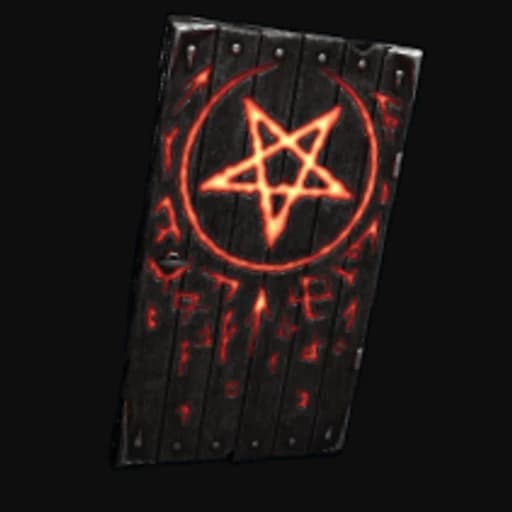 Wooden Door from Hell