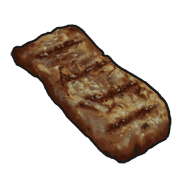 Cooked Crocodile Meat