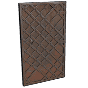 Medieval Sheet Metal Door