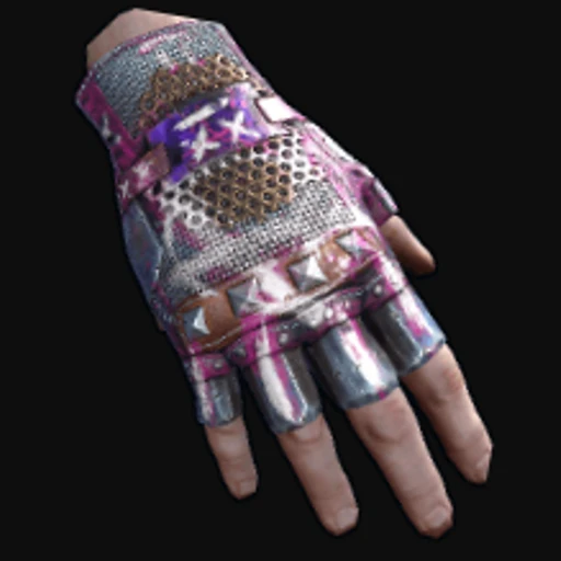 Apocalyptic Knight Leather Gloves