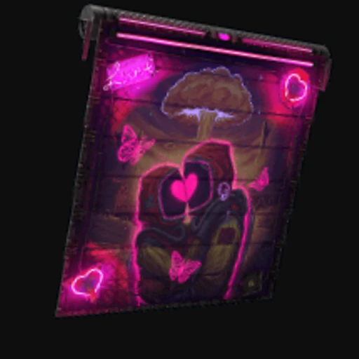 Atomic Ever After Garage Door