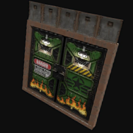 Bombshell Double Armored Door