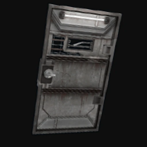 Brutalist Armored Door
