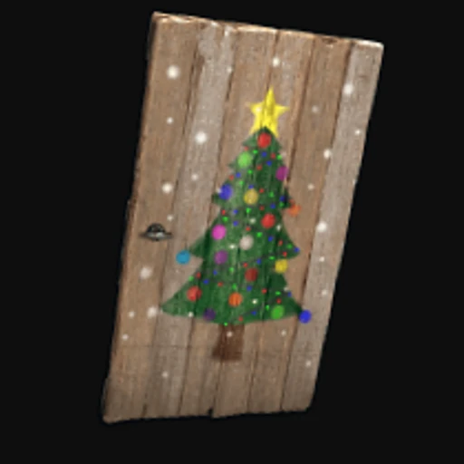 Christmas Tree Door
