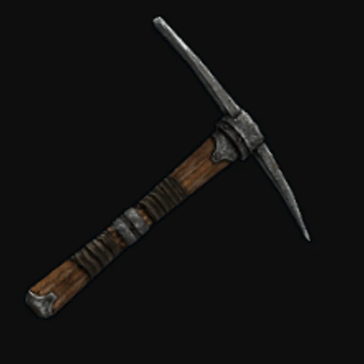 Damascus Steel Pickaxe