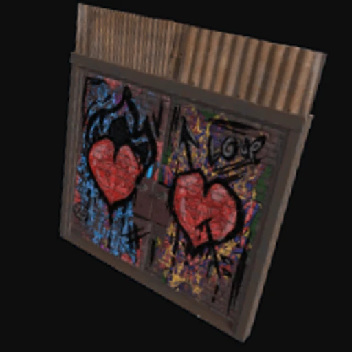 Graffiti Love Double Door