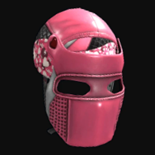 Lovestruck Metal Facemask