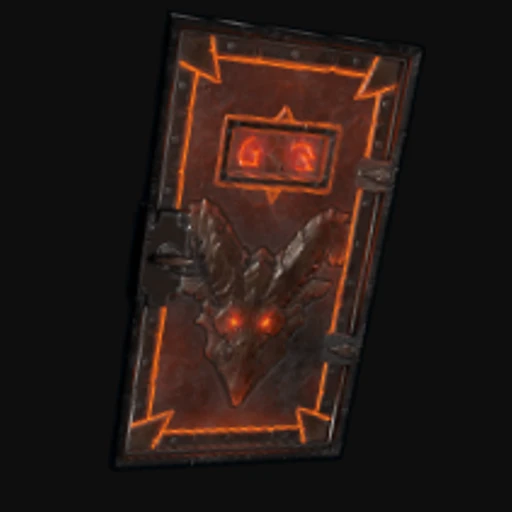 Molten Visage Armored Door