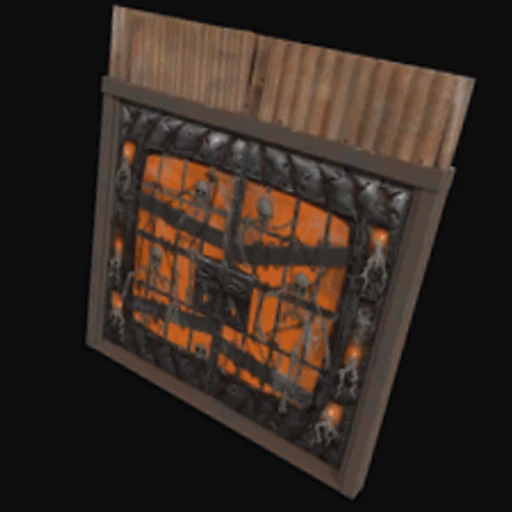 Pumpkin Jail Double Door