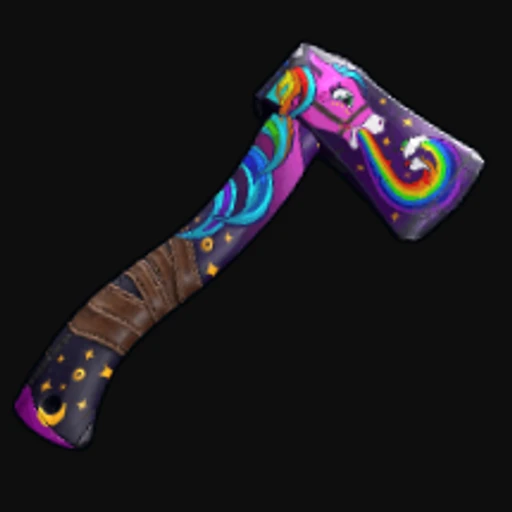 Rainbow Pony Hatchet
