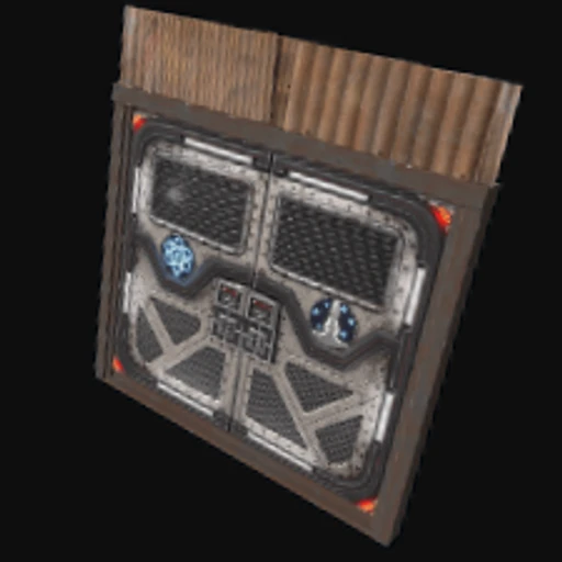 Space Base Sheet Metal Double Door