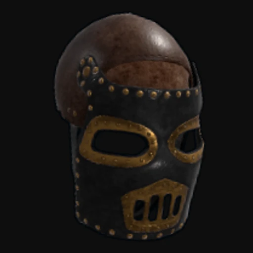 Steampunk Leather Mask