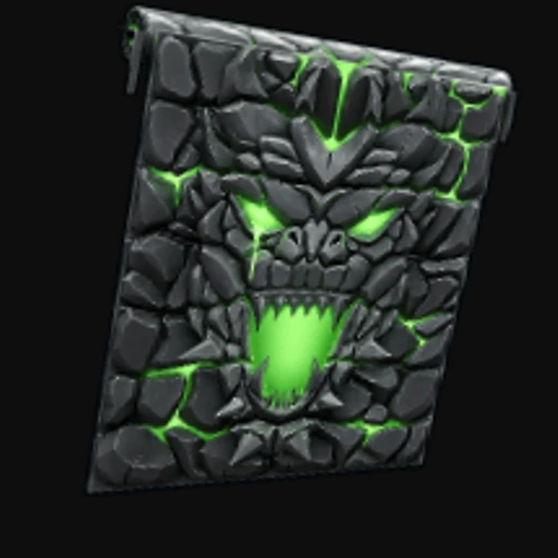 Toxic Dragon Garage Door